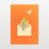 Letter from home (orange) by Carin Marzaro - stampa artistica fine art giclée print