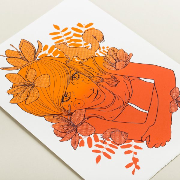Saffron by Carin Marzaro - stampa artistica fine art giclée print